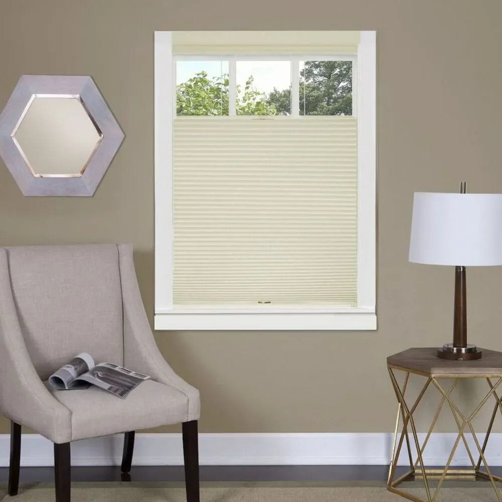 Cordless Window Blinds Cellular Top-Down Bottom-Up Honeycomb Pleated 3/8